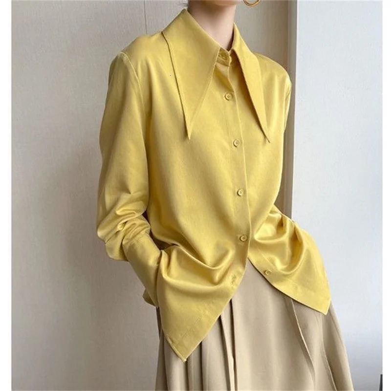 Woman Spring Autumn Style Blouses Shirts Lady Casual Long Sleeve Peter Pan Collar Blusas Tops DF4848 250121