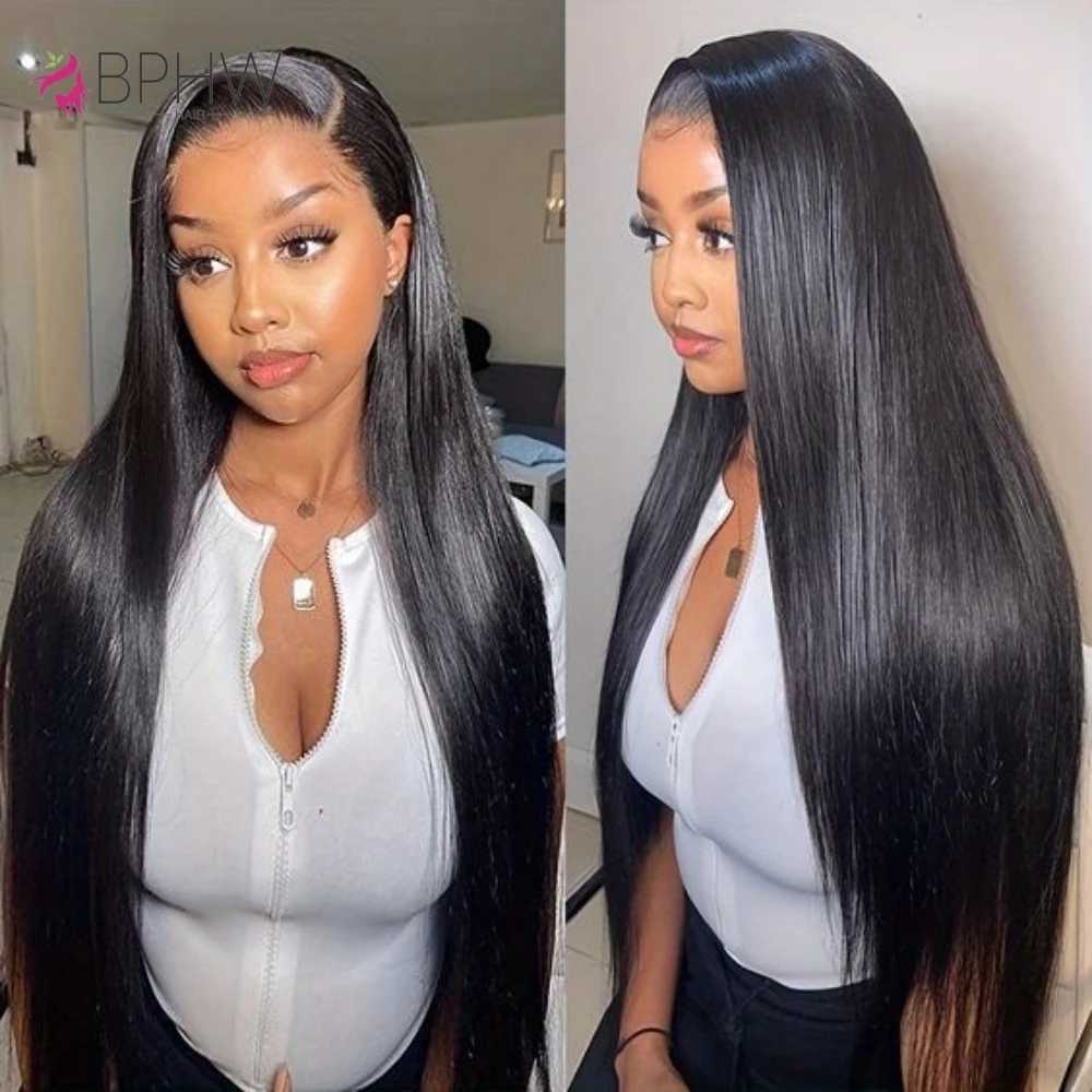 12A Bundles With Frontal 100% Human Hair Straight Peruvian Hair Natural Color Virgin Hair Bundles With Clo Brown Lace HairXJ250120