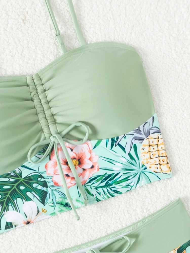 VigoBreviya 2025 Patchwork Strapped Swimwear Women Sexy Push UP Bikini High Waist Brazilian Swimsuit Backless Lady Bathing SuitXJ250120