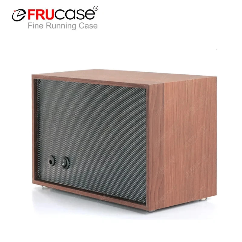 FRUCASE Double Watch Winder for Automatic Watches 2 Box Jewelry Display Collector Storage Wood Grain with Light 250121