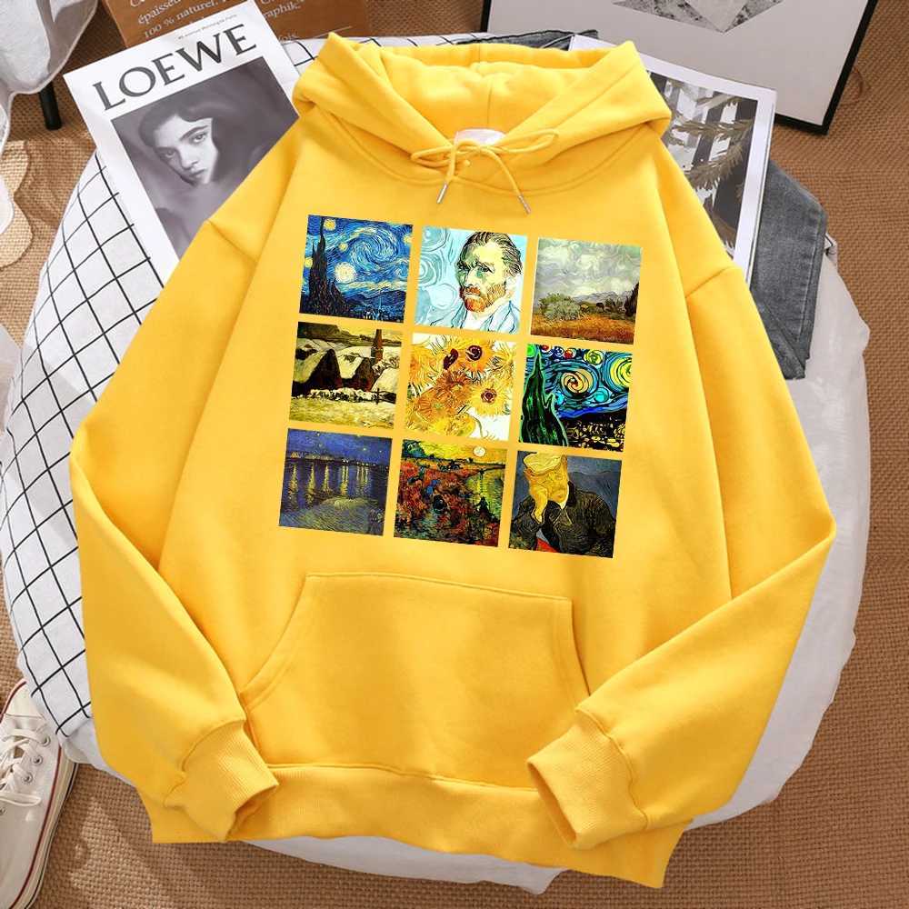 World Famous Painting Sanskrit Van Gogh Prints MenS Hoodies Fashion Fit Hoodie Hip Hop Hoody Cartoons Sportswears WomensXJ2500118