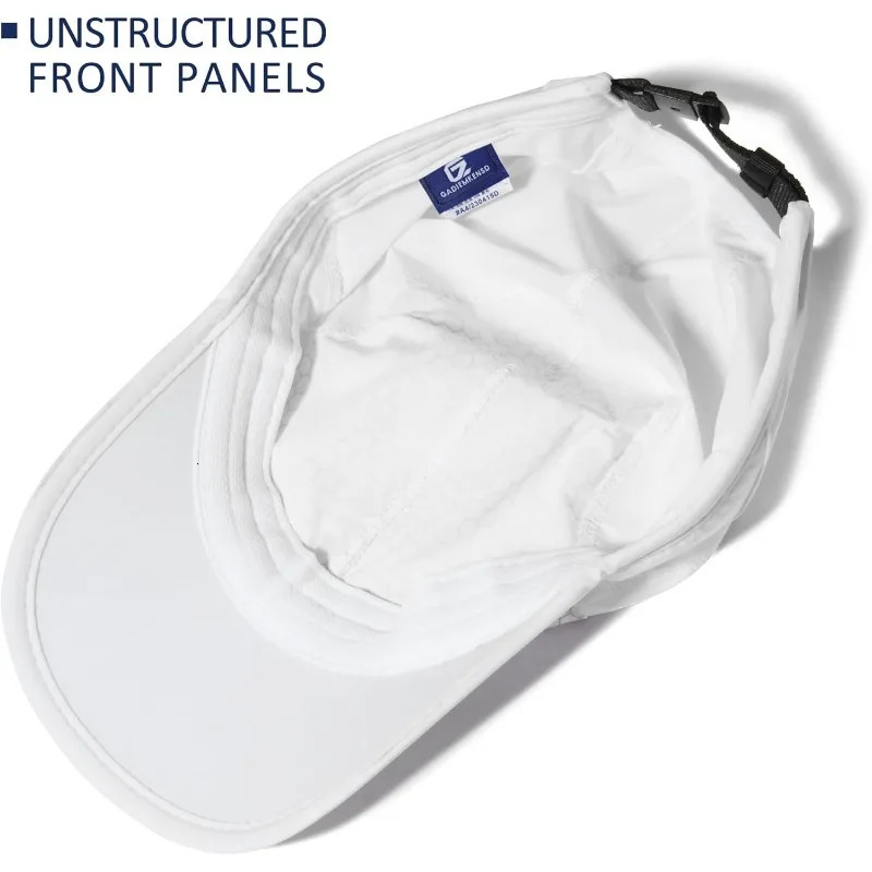 GADIEMKENSD Stretch Running Hat with Soft Brim Quick Dry Baseball Cap Casual Breathable Adjustable Sun Protection Hats 250122