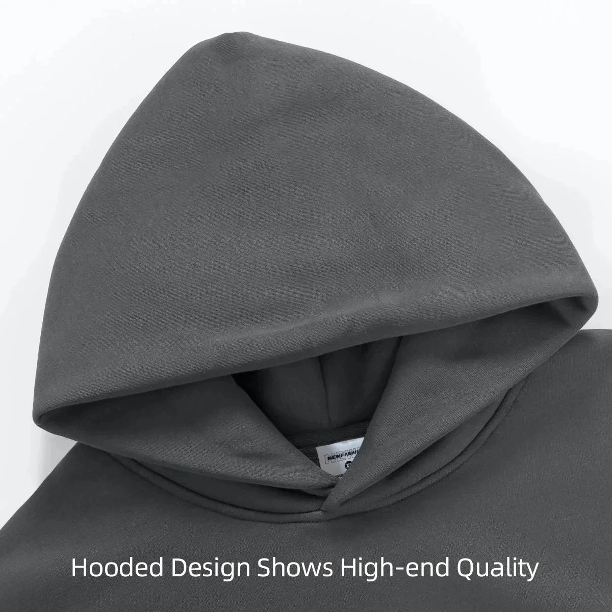 16.9oz 480gsm Heavy Weight Cotton Plus Velvet Hooded Sweater Thickened Tight Polar Fleece Pullover Hoodie Women Sweatshirt 250122