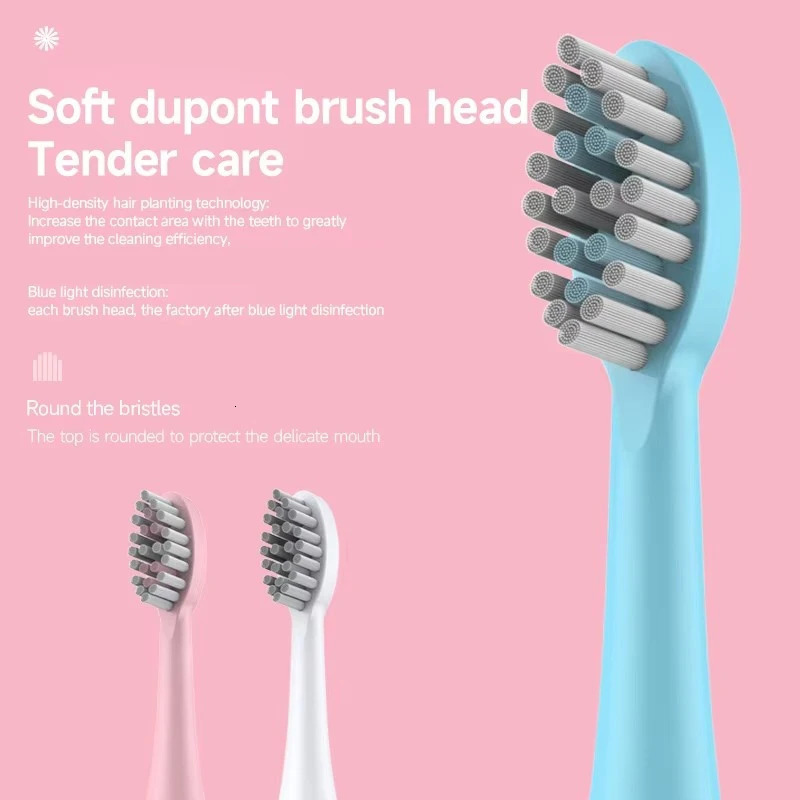 Electric Toothbrush for Adults Soft DuPont Bristle Portable Battery Endurance IPX6 Waterproof Intelligent Effective Oral Care 250115