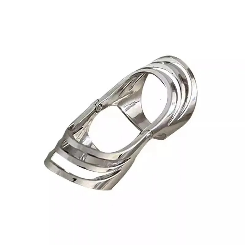 VENTFILLE 925 Sterling Silve Joint Ring for Women Gift Retro Punk Creative Personality Trend Hip Hop Jewelry Drop 250121