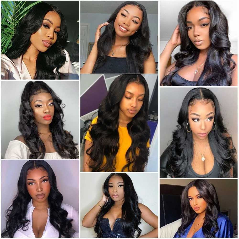 Yyong Body Wave Bundles With Clo Brazilian Hair Weave 3/4 Bundles With Lace Clo 4x4 Remy Human Hair Bundles With CloXJ250120