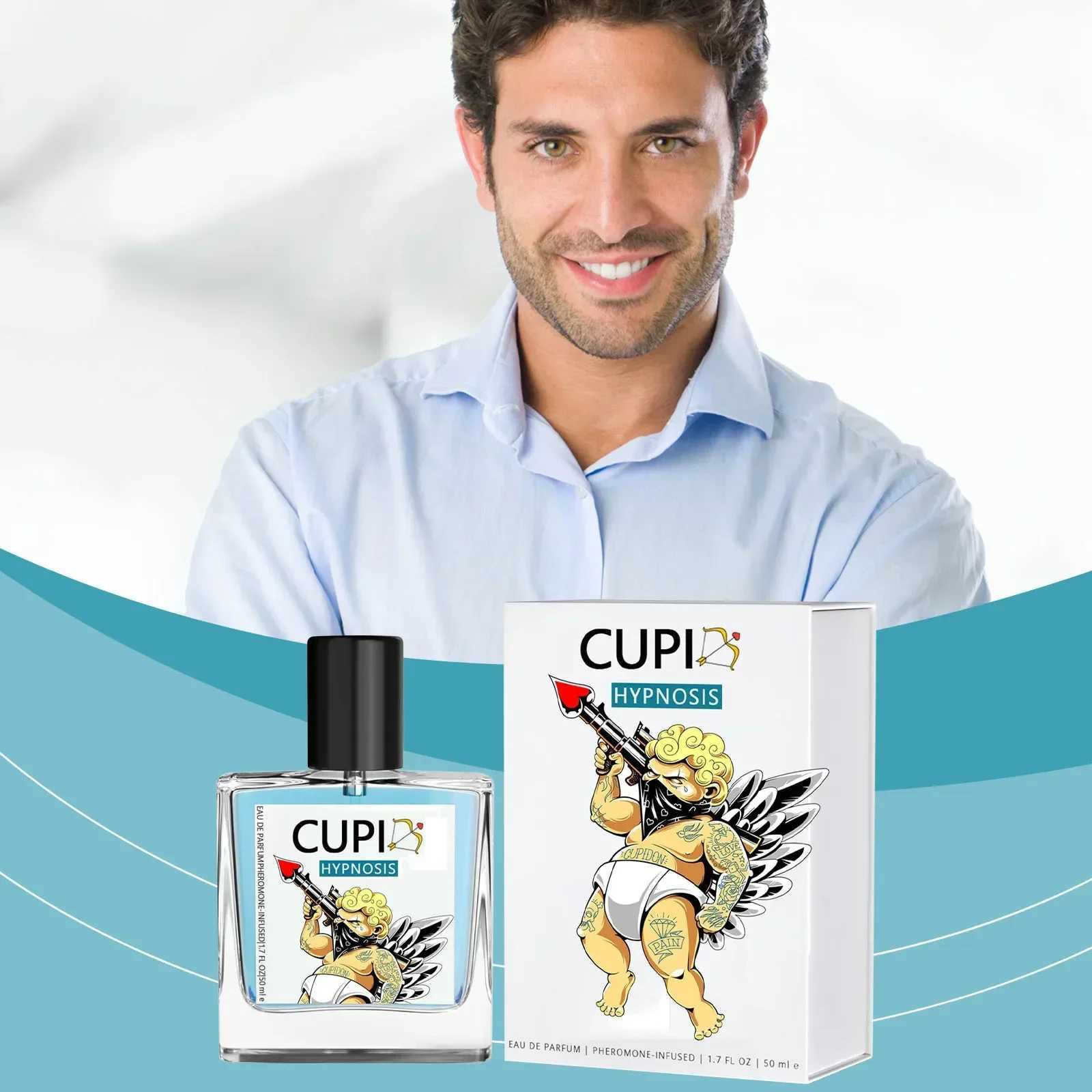 50ML Cupid Hypnosis Perfume Infused Cologne Real Pheromone Perfume Last For 8 Hours Fragrance For Men For Women Travel-FriendlyXJ250117