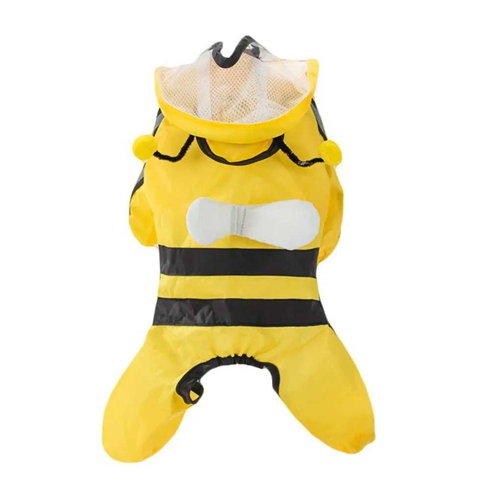 Funny Cartoon Dog Raincoat Waterproof Hoodie Rain Jacket for Pets Small Dogs Clothing Teddy Golden Retriever Shiba Inu RaincoatXJ250121