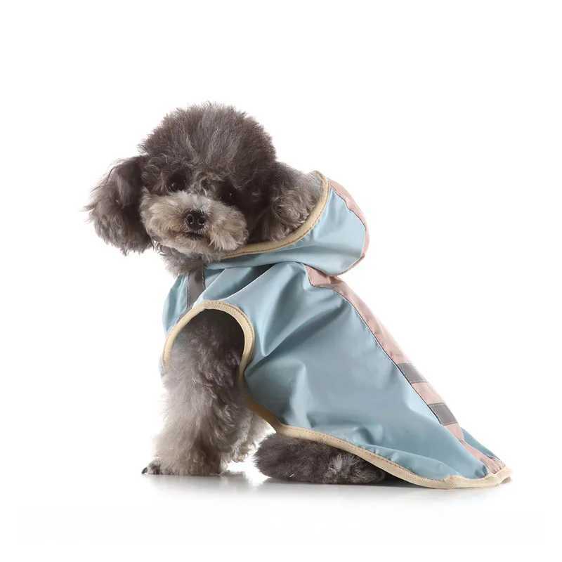 Pet Small Dog Raincoat Reflective Waterproof Clothes Hooded Jumpsuit Rainwear for Small Medium Large DogsXJ250121