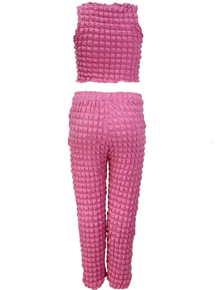 2 Piece Women Sets 2025 Arrival Plus Size Summer Matching Print Two Pieces Top Pants Suits Outfits Clothing 250122
