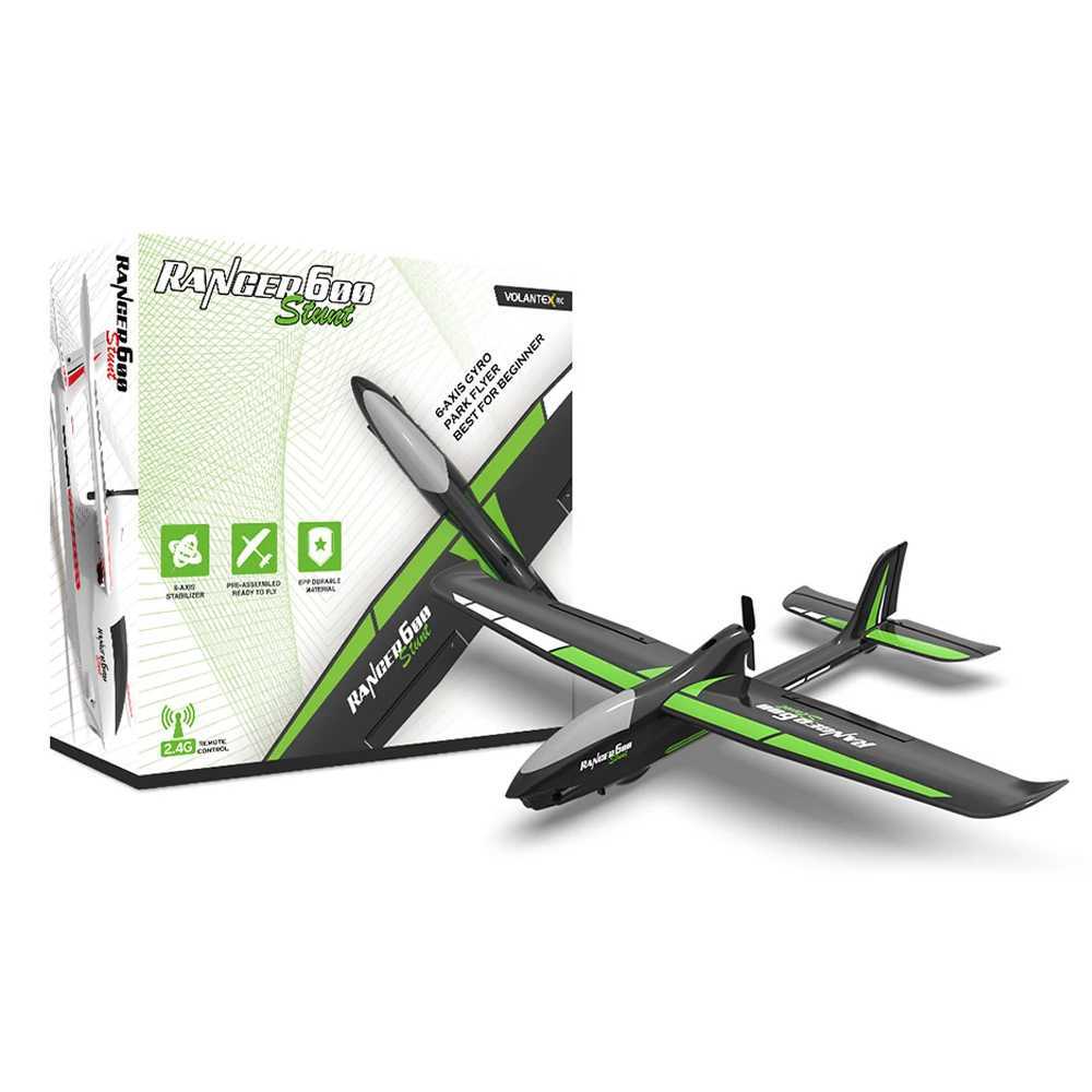 VolantexRC 76102SR Ranger 600 EPP 2.4GHz 4CH 6-Axis Gyro One Key Aerobatics XPilot Stabilization System RC Airplane Glider RTF X250129