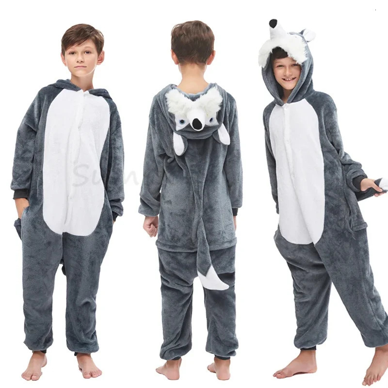 Halloween Dinosaur Animal Cartoon Hooded Jumpsuits Kids Onesies Kigurumi Dragon Pijama Panda Sleepwear Adult Onesie Boy Onesies 250114