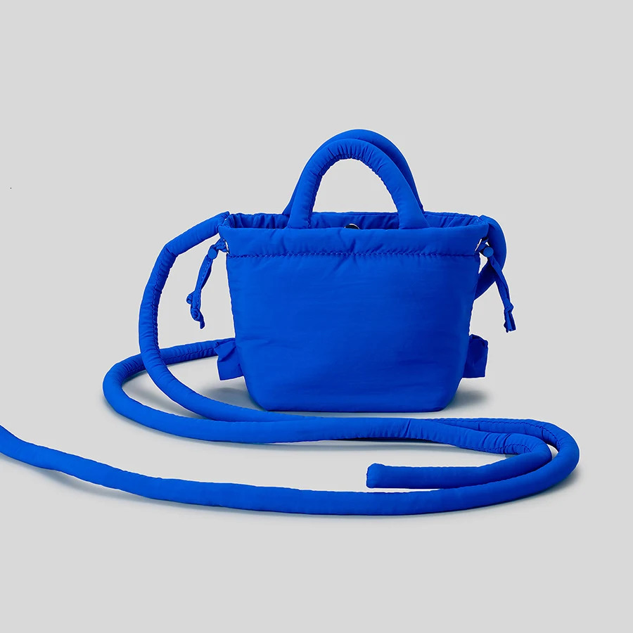 Casual small inflatable bag er cushion womens shoulder cross body bag nylon down cotton womens handbag mini handbag 250120