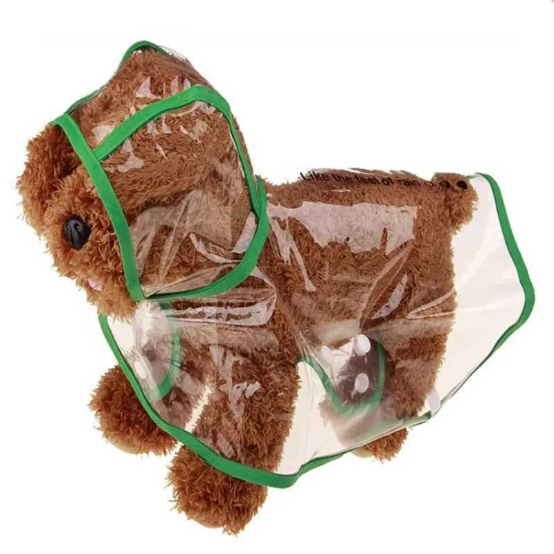 XS-8XL Pet Supplies Dog Raincoat Waterproof Transparent Plastic Fashion Poncho Personalized Color Edge Costumes for Large DogsXJ250121