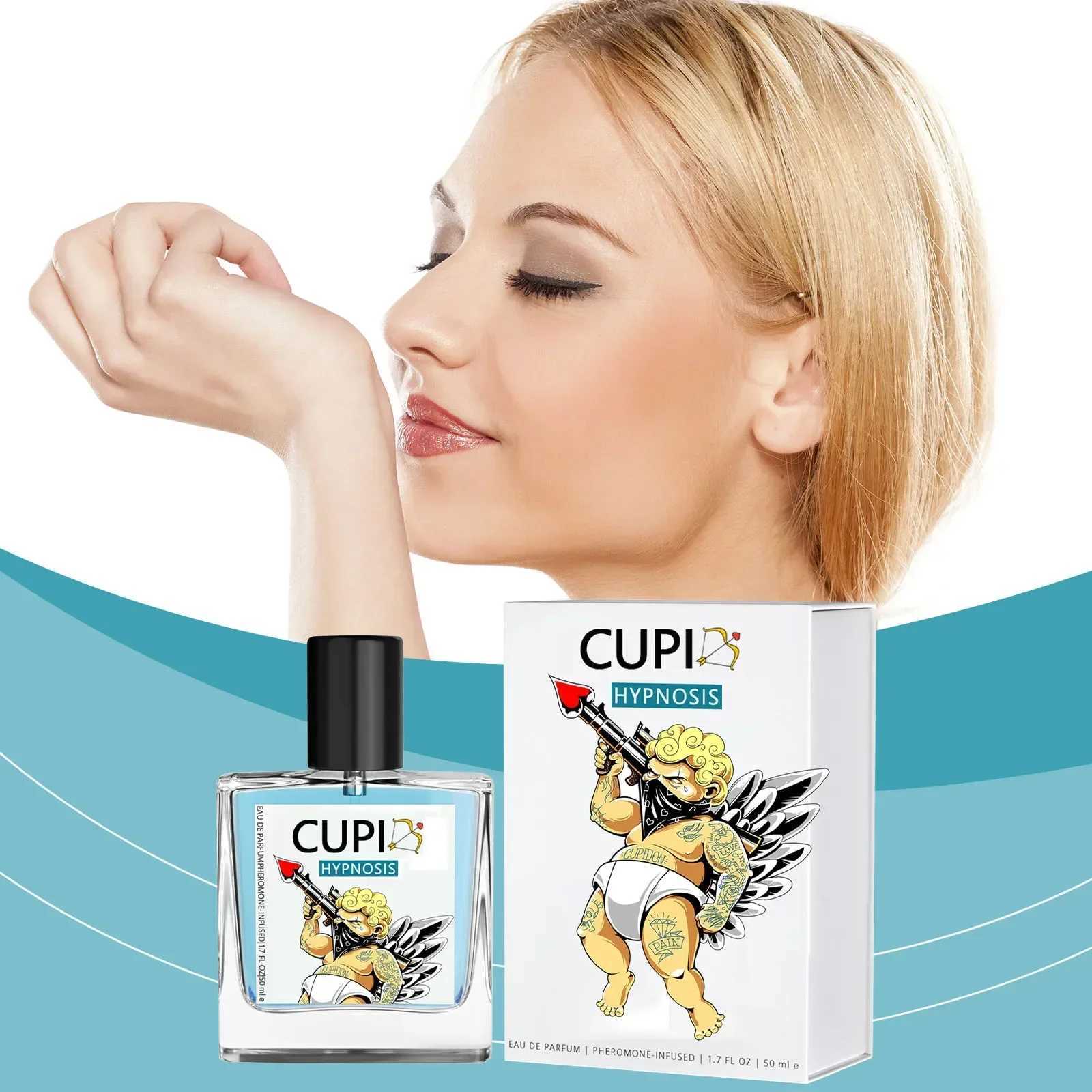 50ML Cupid Hypnosis Perfume Infused Cologne Real Pheromone Perfume Last For 8 Hours Fragrance For Men For Women Travel-FriendlyXJ250117