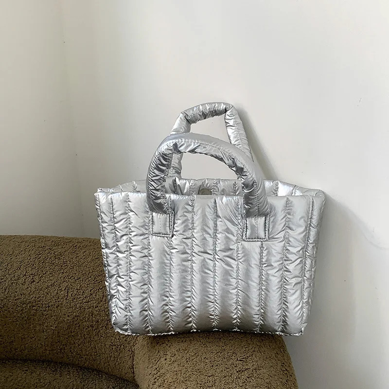 Trendy Women Handbag Fashionable Large Capacity Lightweight Down Bag 5 colors 250122