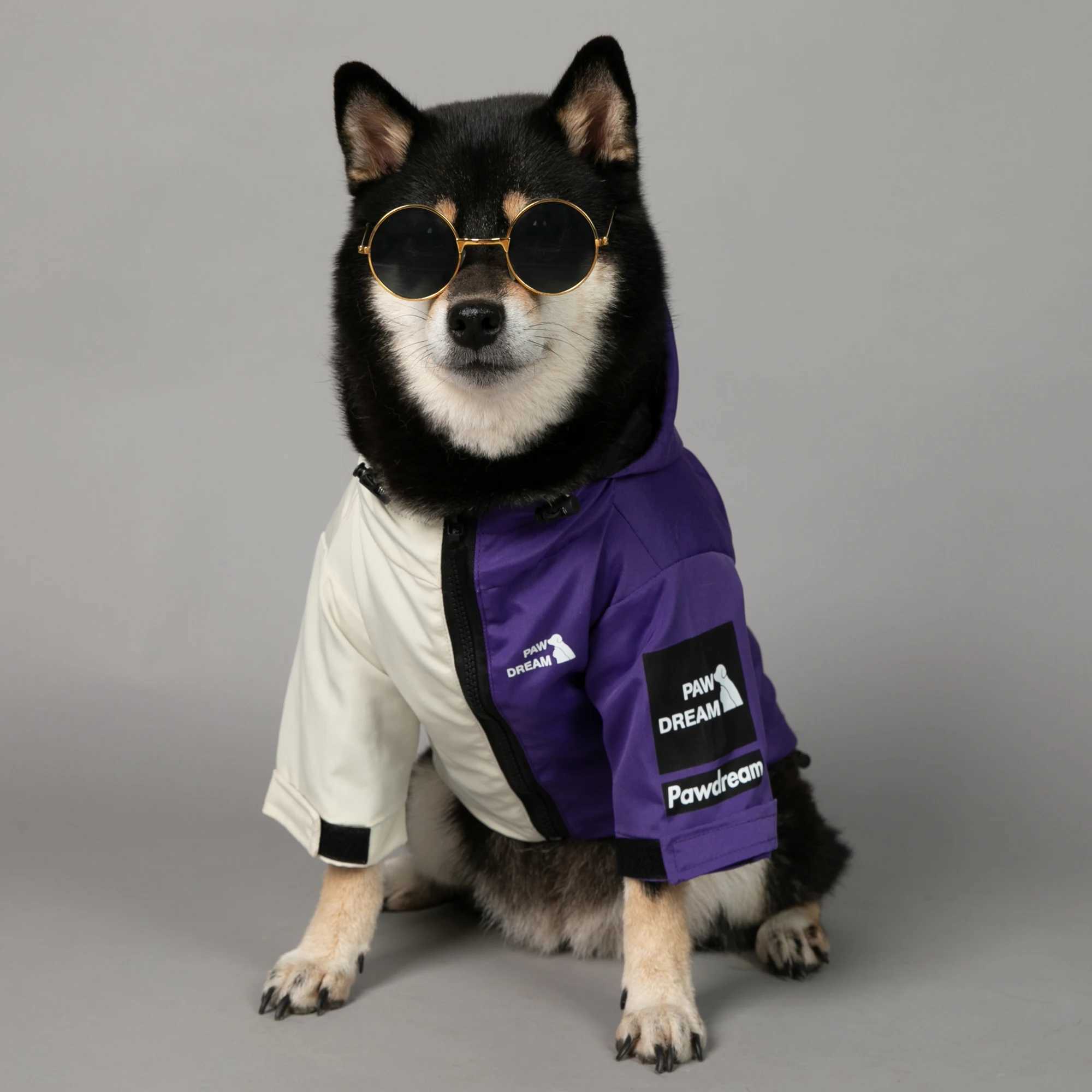 PawDream Dog Clothes Raincoat For Small Big Dogs Wind Coat Windbreaker French Bulldog Hoodie For Dogs Clothes Jacket ChihuahuaXJ250121