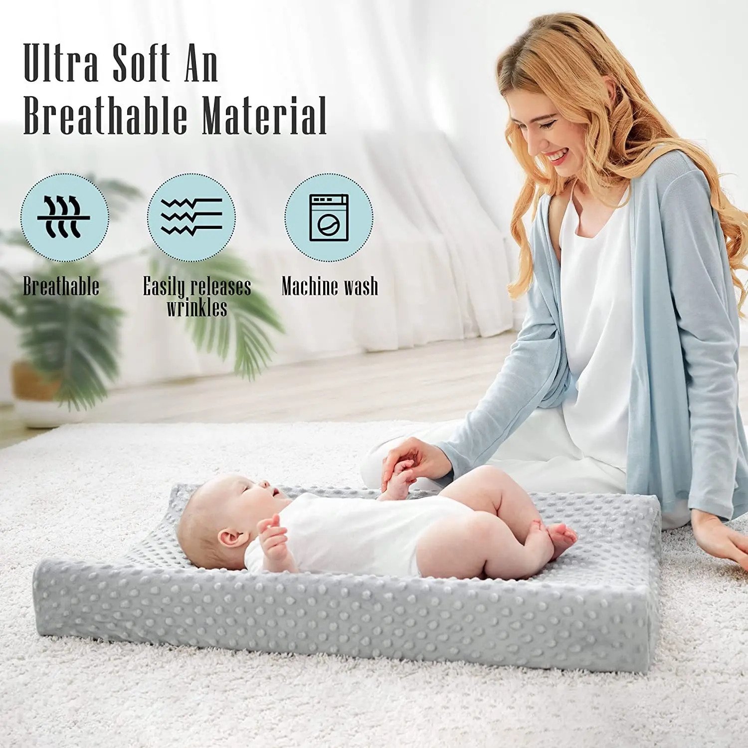 Portable Baby Changing Diaper Pad and Cover born Nappy Changing Table Waterproof Flannel Infant Nursing Mat Set Baby Items 250114