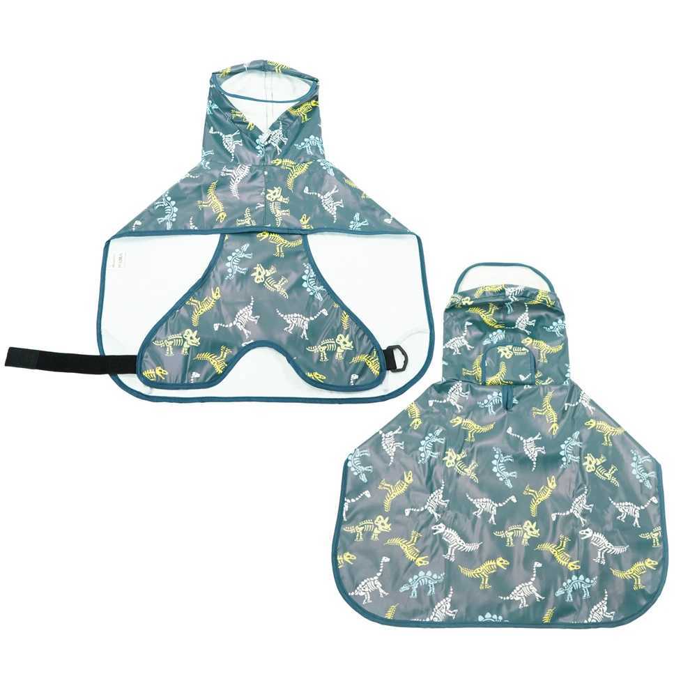 Dinosaur Print French Bulldog Raincoat M to 9XL Pet Dog Outdoor Waterproof Clothes for Small Medium Large Dogs impermeable perroXJ250121