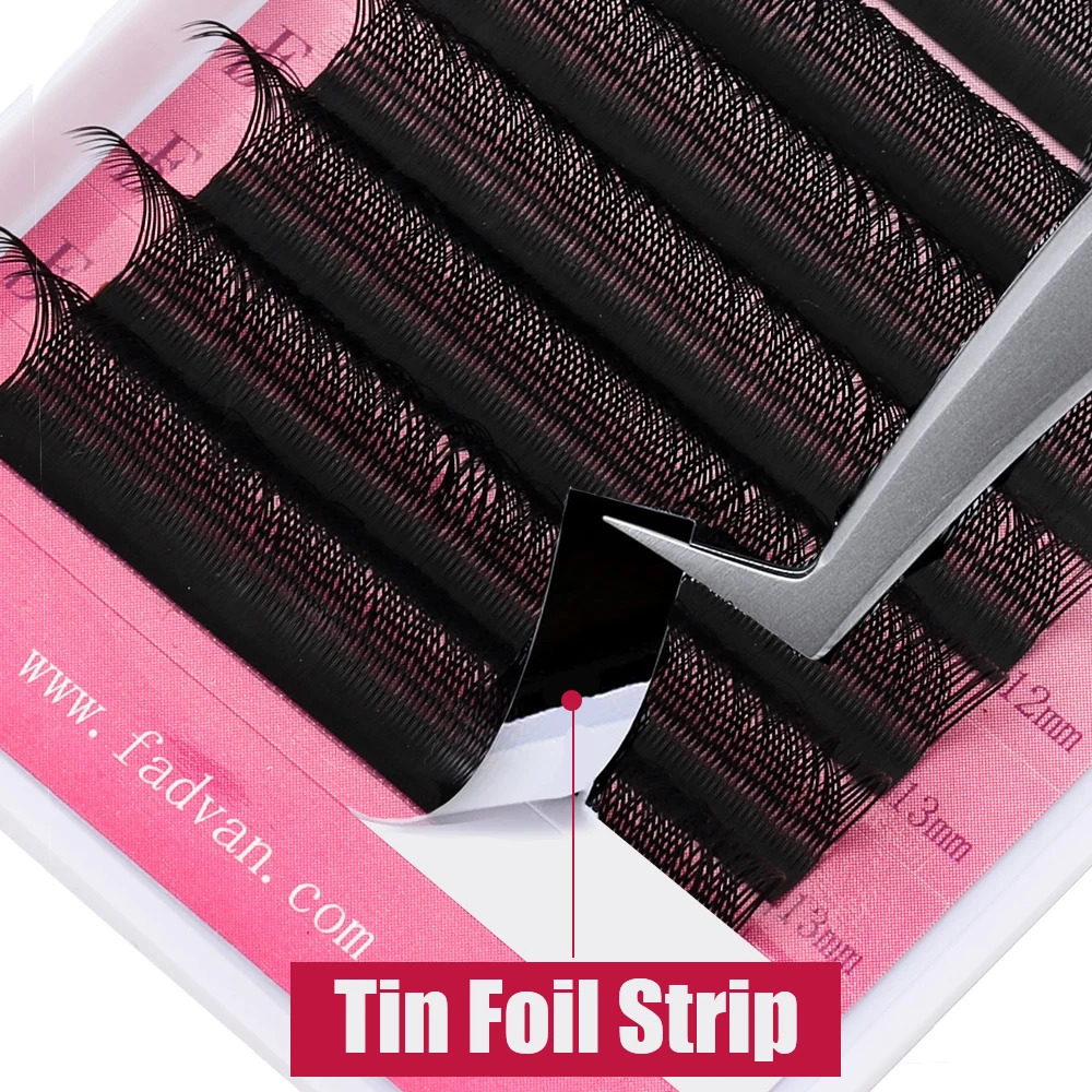 Wholesale 10Pcs/Lot YY Shape Eyelash Extension Fake Eye Lash Building Mesh Surround Cross YY/VV Lashes Split Tip Makeup Supplies 250121