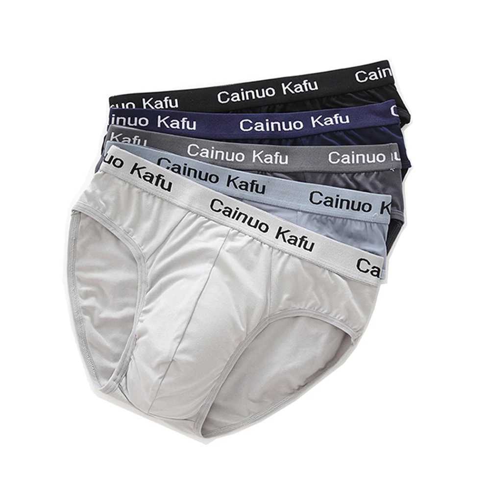 3 Pcs Mens Briefs Breathable Mens Underwears Hot 2021 Briefs Men Bamboo Fiber Mens Bodysuit Male Comfortable Solid UnderpantsXJ250114