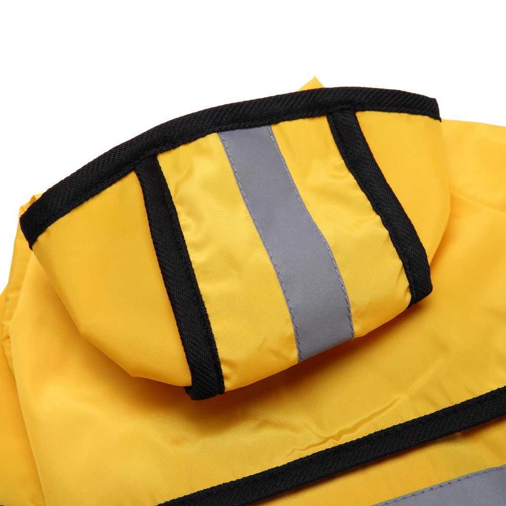 Large Dogs Raincoat for Puppy Golden Retriever Franch Bulldog Pug Poncho Reflective Dog Raincape Waterproof Pet Dog Clothes YorkXJ250121