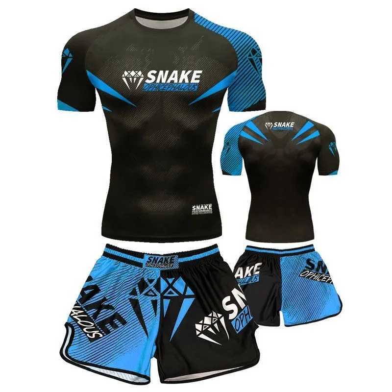 2024 New MMA Boxing Short SLeeve Childrens Suit Sports Mens and Womens Fighting Breathable Quick Drying Training Set X2501295