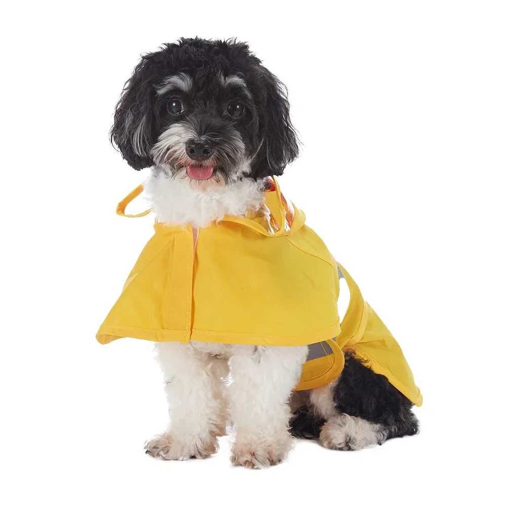 Pet Dog Duck Shark Frogs Shape Reflective Pet Raincoat for Dogs Hoodie Rain Poncho Outdoor Pet Rainwear Bulldog Rain CoatXJ250121