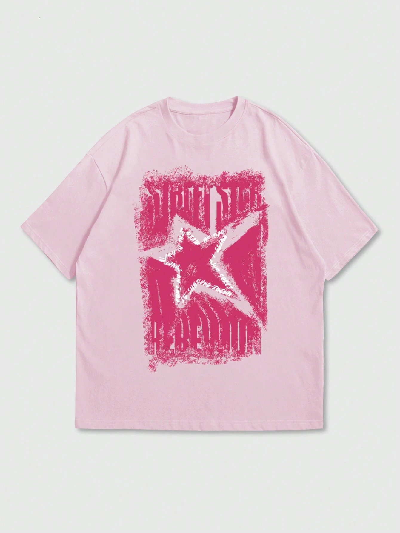 Prep Y2k Graphic Mens Cotton Tshirt Fashion Large Size Top Leisure Short Sleeve Classic Printed Arrival 250122