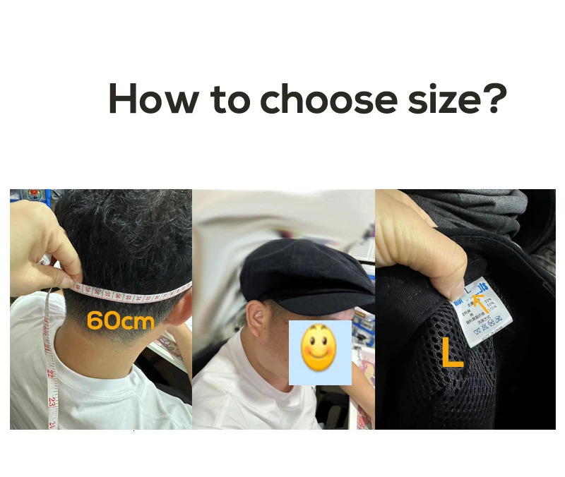 Cotton Linen sboy Caps Plus Size 63CM Men Spring Summer Thin Retro Beret Hat Fashion Casual Octagonal Hats 250118