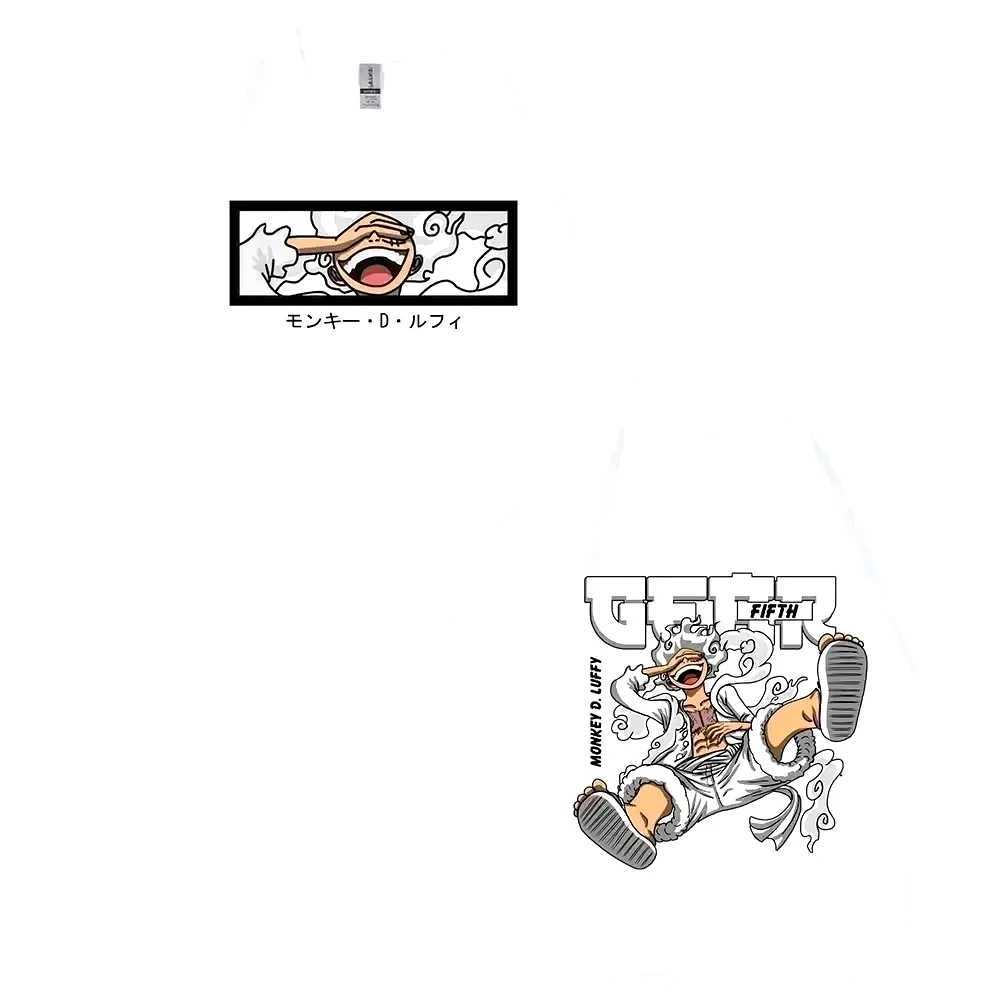 One Piece Anime T-Shirt for Men Straw Hat Pirates Nika Gear 5 Monkey D Luffy Manga Unisex T Shirt Harajuku Mens Tops ClothingXJ250117