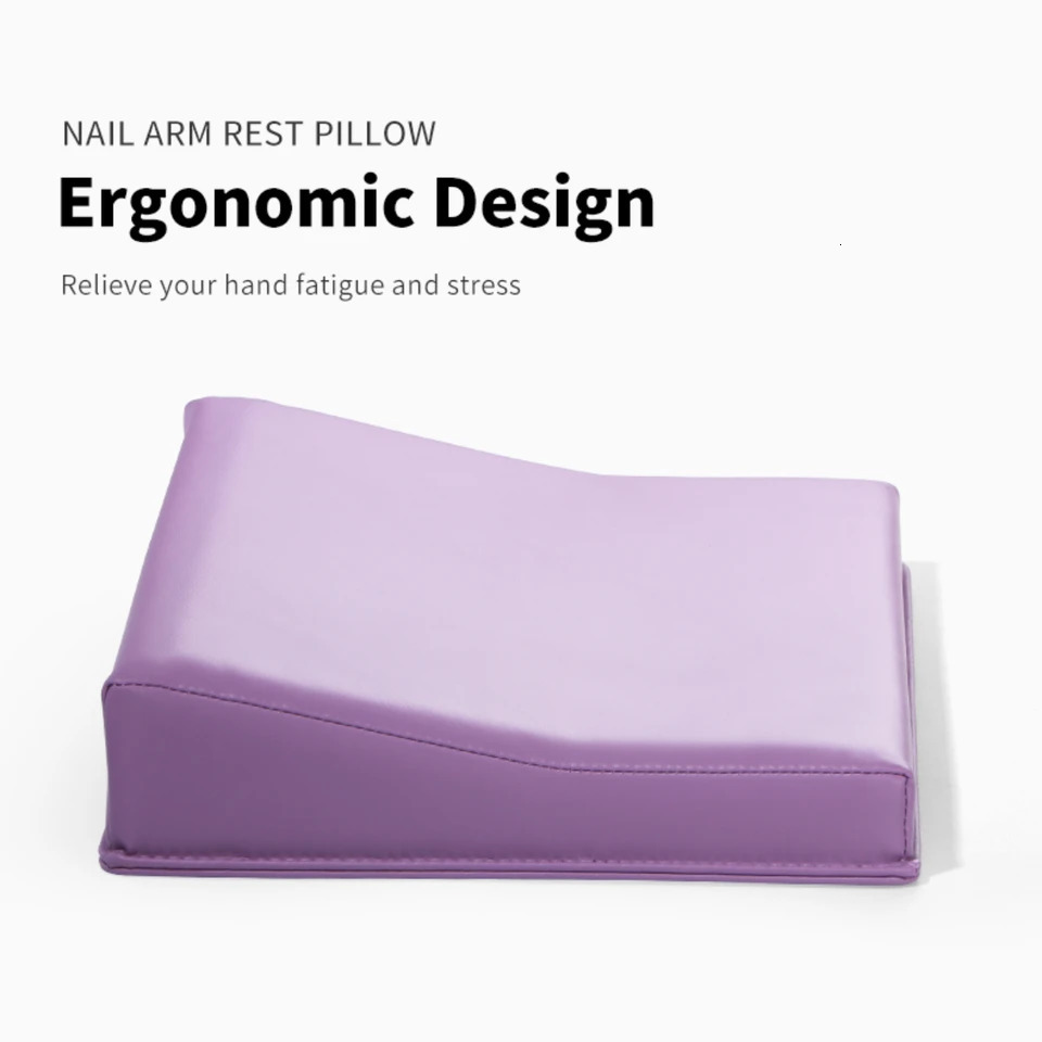 Nail Arm Rest for Nail Tech Sofa Armrest Manicure Hand Rest Pillow Luxurious Big Microfiber PU Leather Armrest 250121