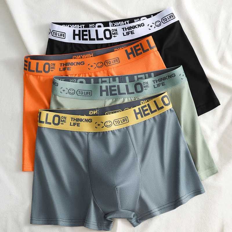 3PCS Large Size Sports Boxer Man Fashion Hot Men Underwear Sporty Boxers Mens Square Panties Briefs Gifts Shorts UnderwearsXJ250114