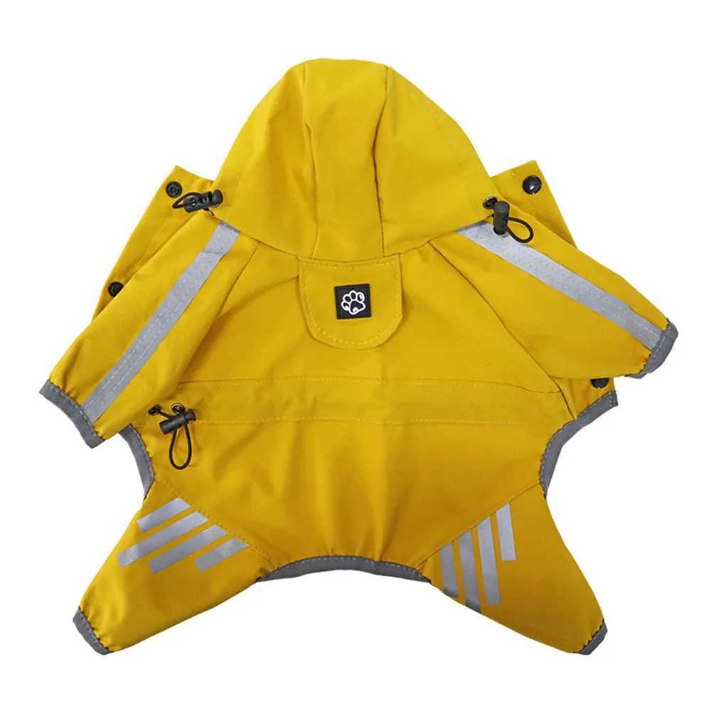 Dog Raincoat Reflective Waterproof Pet Clothes for Chihuahua Maltese Rain Coat Small Medium Dogs Jumpsuit Raincoat Puppy OutfitsXJ250121