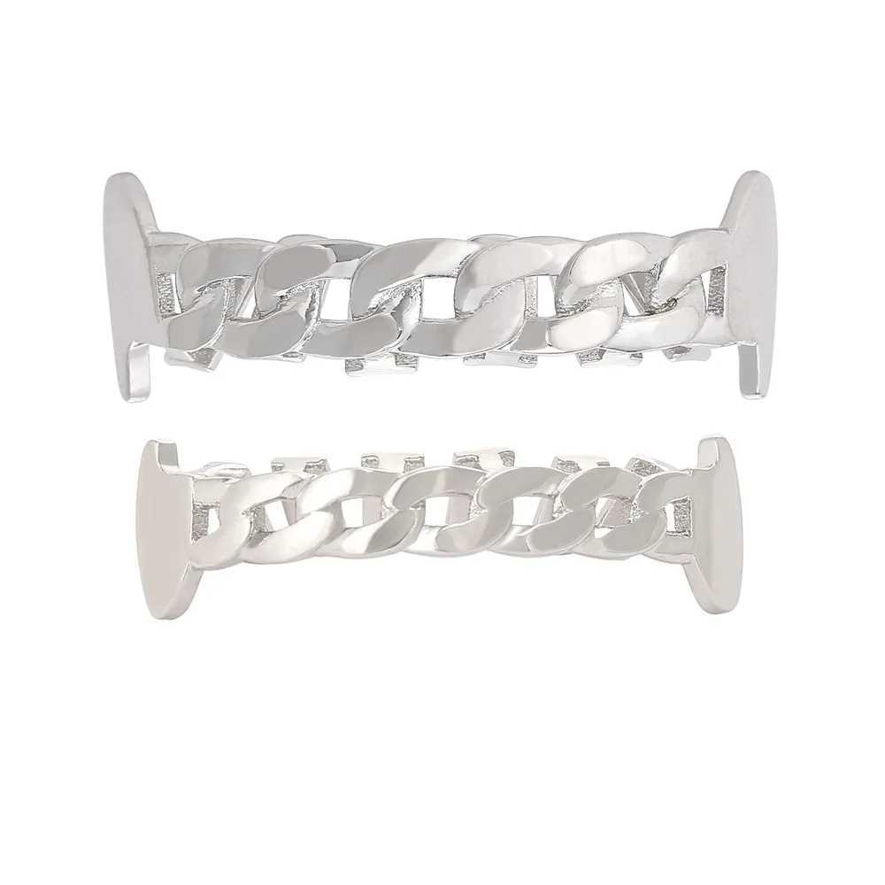 1set 4Color Hip Hop Gold Color Teeth Grillz Gold Plated Dental Grills Rock Tooth Grillz Caps Crystal Teeth Caps Halloween GiftXJ250114