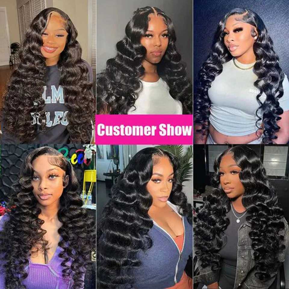 Wholesale Loose Deep Wave Human Hair Bundles With Clo 4x4 13x4 Frontal Clo and Bundles 100% Virgin Human Hair 8-30XJ250120