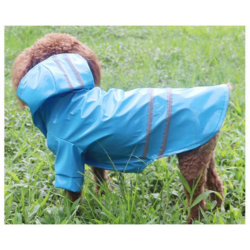 Pet Raincoat Waterproof Dog Clothes Reflective Puppy Raincoats French Bulldog Chihuahua Pug Costume Pet Supplies SnowproofXJ250121