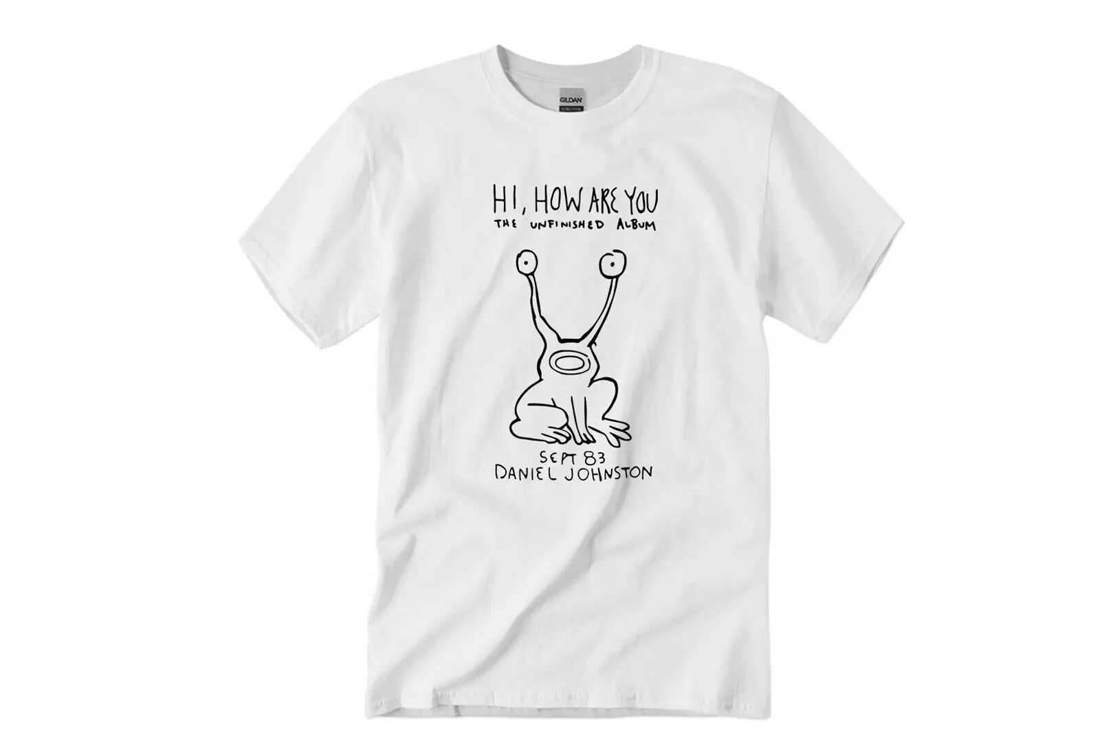 Kurt Cobain Hi How Are You Men Cotton Tshirt Luxury Brand Big Size Top Casual Short Sleeve Streetwear Classic New Arrival TeeXJ250117
