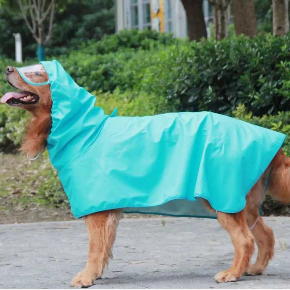 M-9XL All-inclusive Waterproof Hoody For Small Medium Large Dogs Coat Pet Rain Jacket Pet Supplies Dog Raincoat Dog ClothesXJ250121
