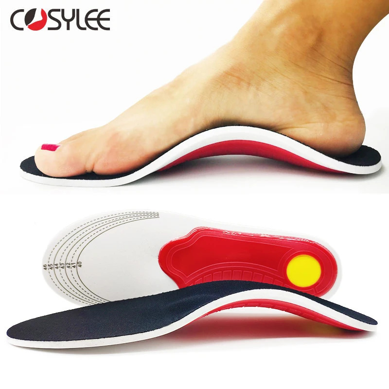 Ortic Insole Arch Support Flatfoot Orthopedic Insoles For Feet Ease Pressure Of Air Movement Damping Cushion Padding Insole 250120
