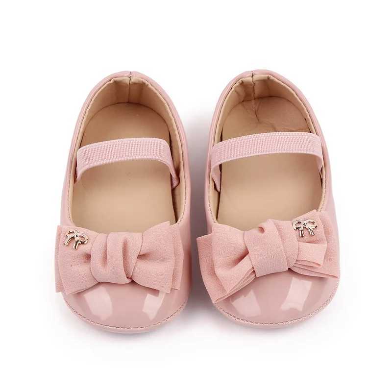 Super Baby Soft Sole Walking Shoe New Baby Princess Shoe Lacquer Leather Baby Shoe Bow Girl Shoe Kid Shoe Leather Shoe Baby Item X250129