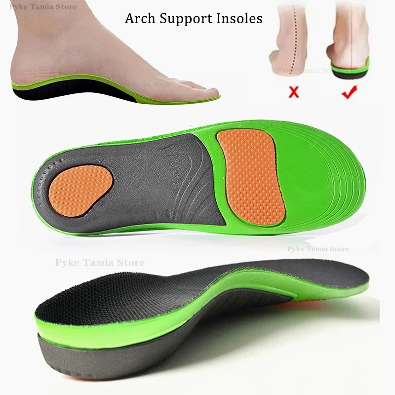 Orthopedic Insole Thickened Arch Support Shoes Pad for Flat Feet Sport Shock Absorption High Elastic Wear Resistant Foot Cushion 250120