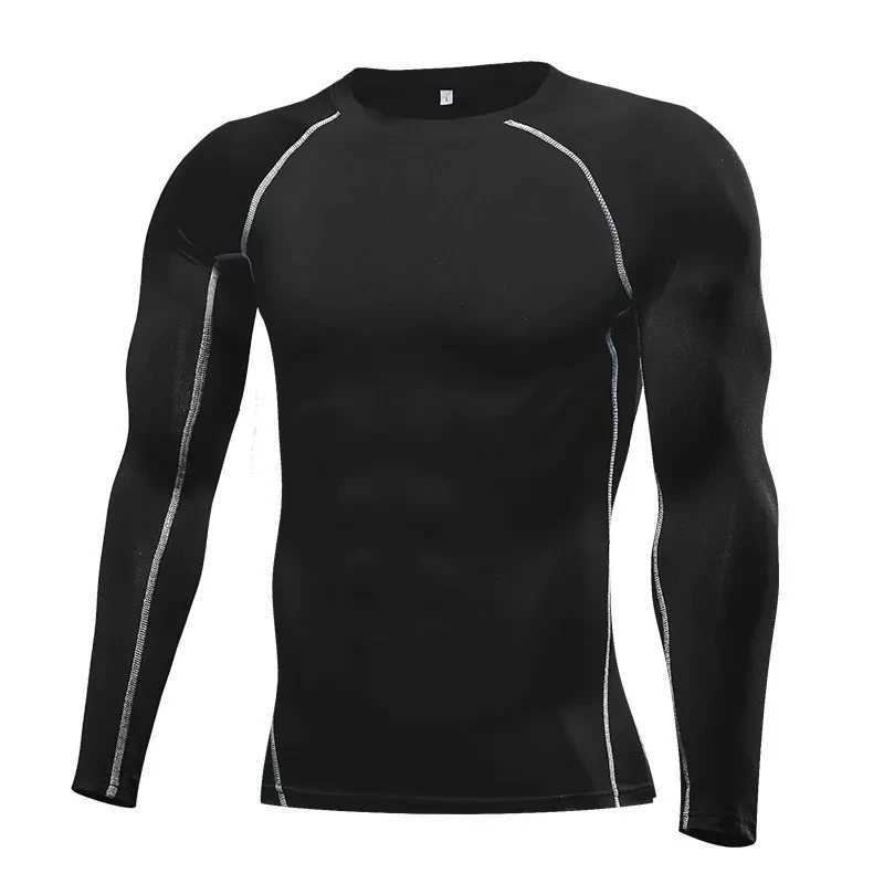 2pcs Mens Compression Sportswear Suit GYM Tight Sports Sets Workout Jogging MMA Fitness Clothing Tracksuit Pants Sporting X250129