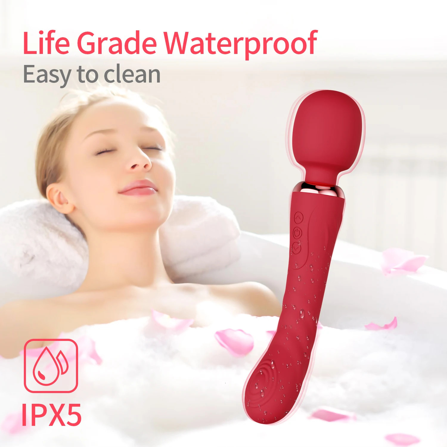 AV Shocking Vibrator for Womens with Dual Head for Intense Pleasure and Sensual Massage Vibrador Femenino 250114