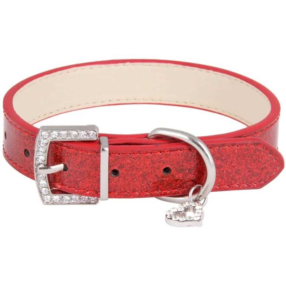 Dog Collar with Rhinestones for Small Dogs Necklaces for Dogs S M L XL XXL Chain Large dog Chihuahua Pet supplies X250129