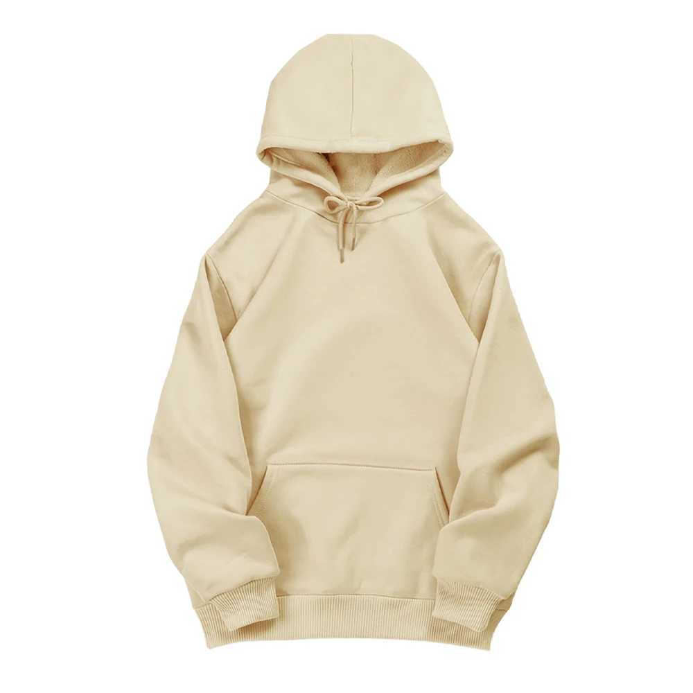 Autumn Winter Thicken Hoodies Fleece Warm Hoodie Men Women Casual Solid Color Sweatshirts Harajuku Long Sleeve Pullover UnisexXJ2500118