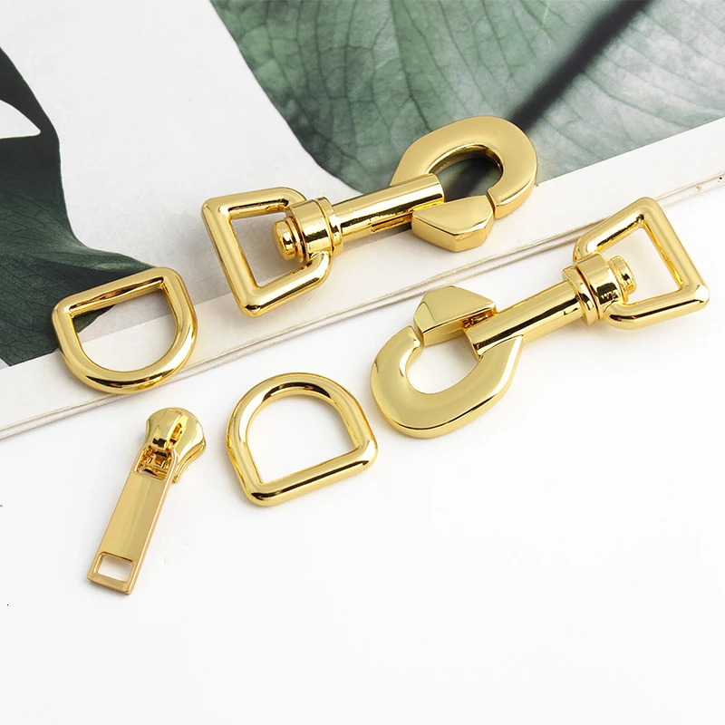1-5Sets Metal Rectangle Eyelets Locks Hanger Panel Woman Bags Handbags Purse Hardware Clasp Closure Twist Locks DIY Accessories 250121