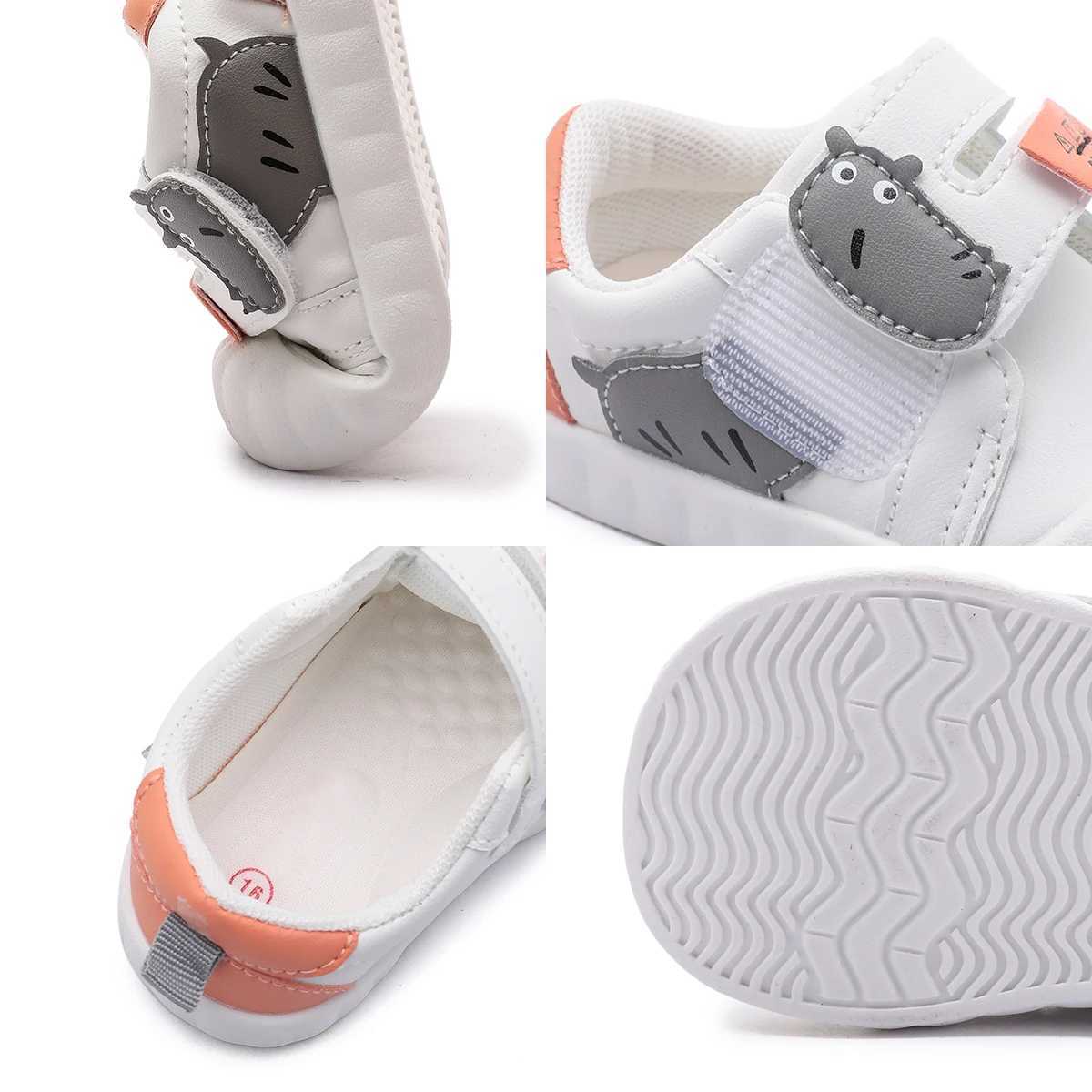 Baby Walking Shoes Toddler Boys Girls Cartoon Sneakers Comfortable Breathable Soft Rubber Sole Non-slip Indoor Outdoor Shoes X250129