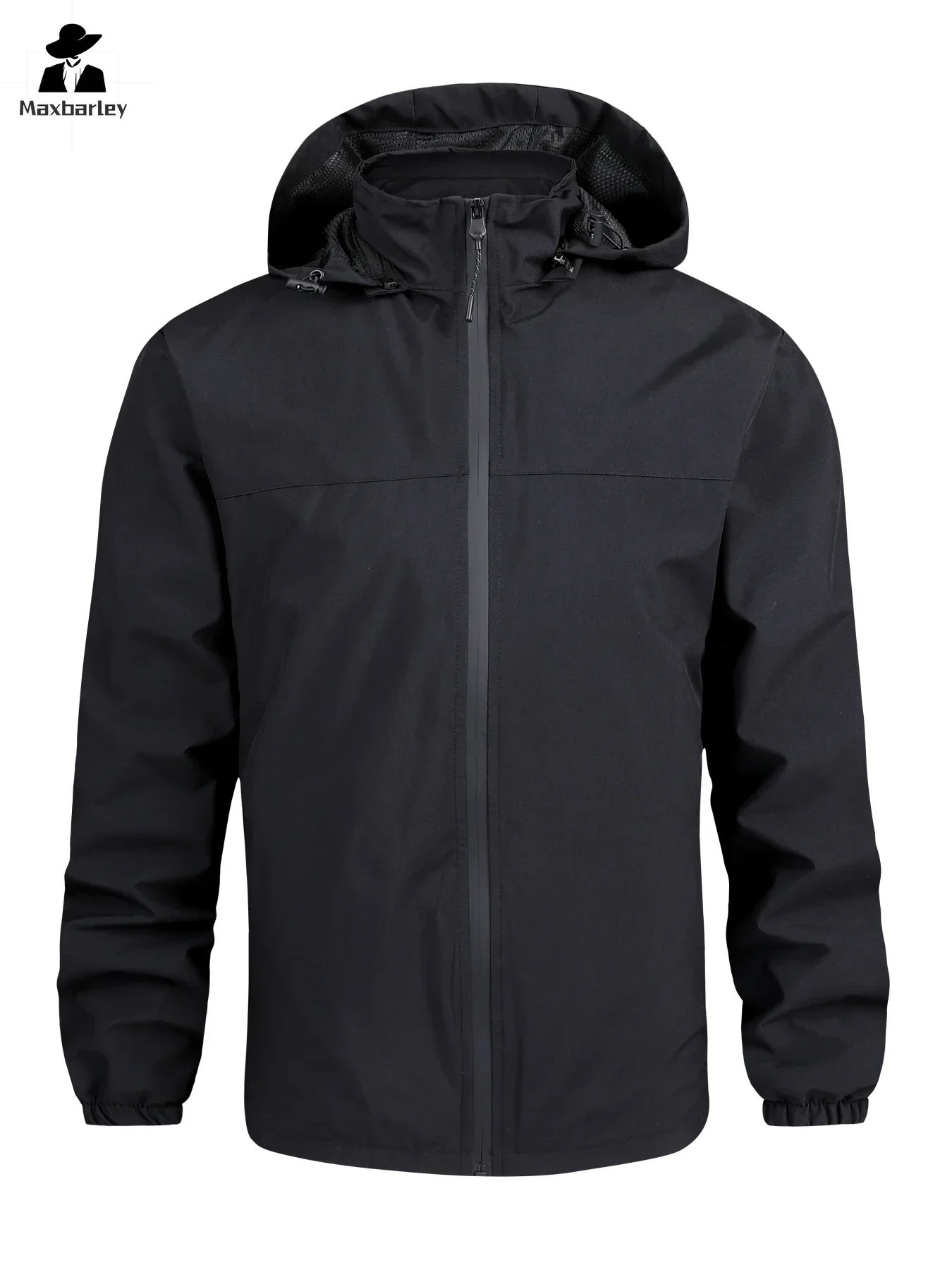 Outdoor Waterproof Windbreaker Mens Detachable Cap Camping Fishing Coat Spring plus size Casual Lightweight Jacket 250113