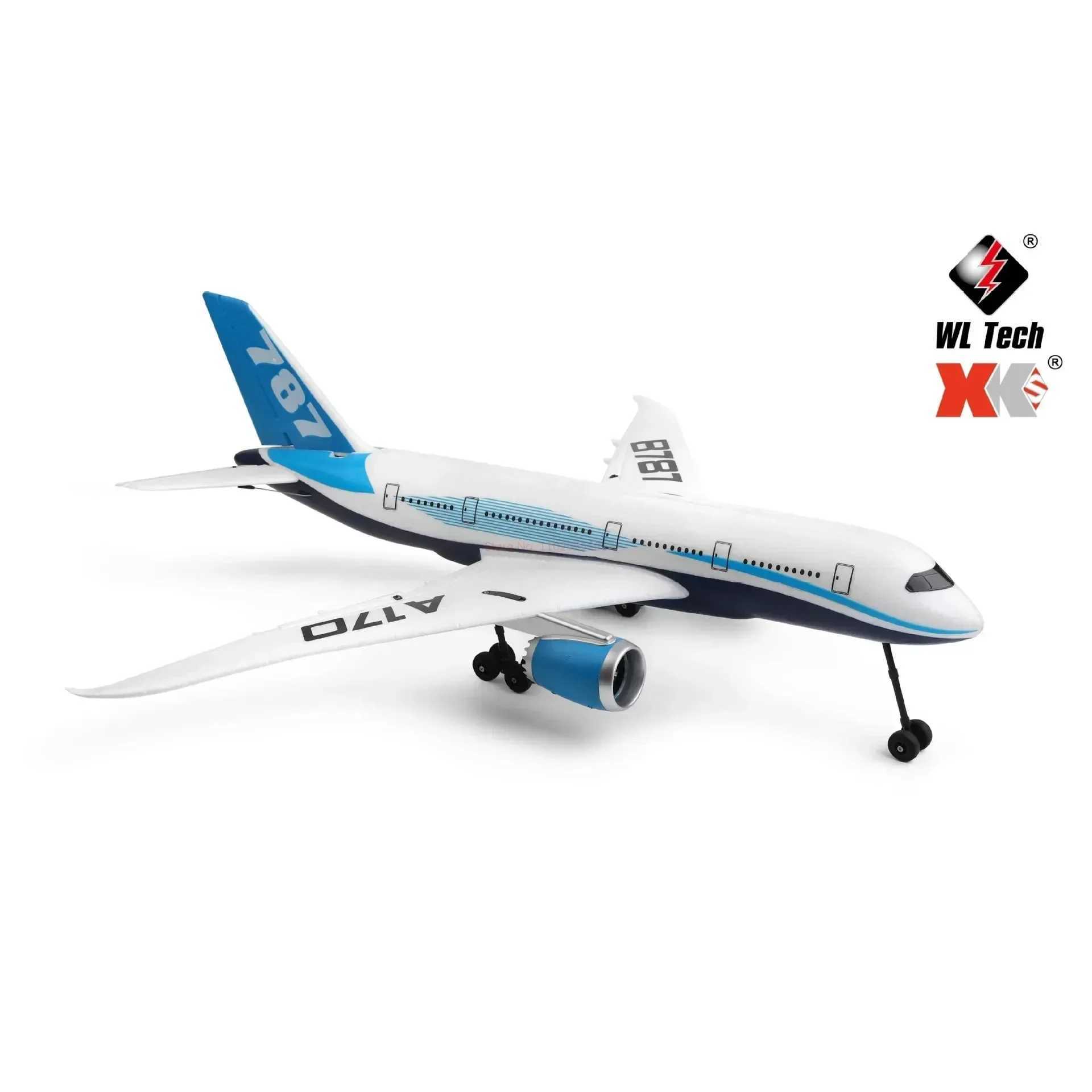 WLtoys XK A170 RC Airplane 660mm Wingspan 2.4G 4CH Remote Control Airplane 3D/6G Brushless Motor EPO Material Drone Boys Toys X250129